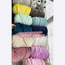 Пряжа Velvet Pipe 